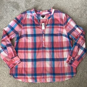 Talbots long sleeve shirt NWT